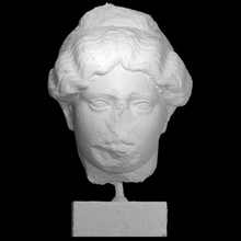 Kopf Göttin persephone Scan Skulptur Marmor Fragment 3d print model - Mito3D