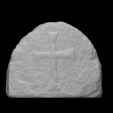 embrasure cross scan sandstone 3d print model - Mito3D