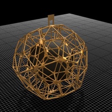 plato geometry amulet ii 3d print model - Mito3D