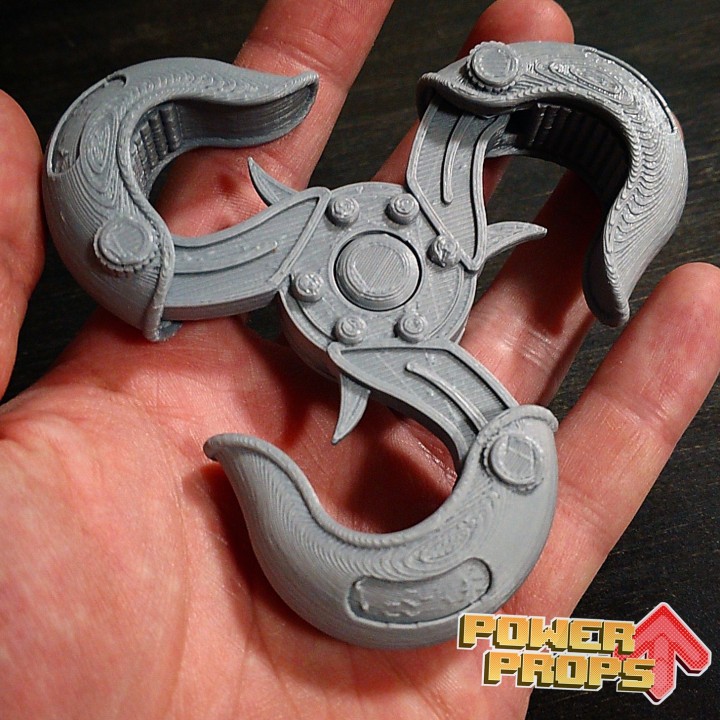 Belvédère inspiré agiter fileur bioshock infini jouets Jeux jeu jeux vidéos Fidget spinner 3D print model - Mito3D