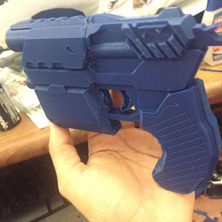 Offizier dva Gewehr Requisiten Cosplay Stütze Overwatch cosplayprop offizierdva 3D print model - Mito3D