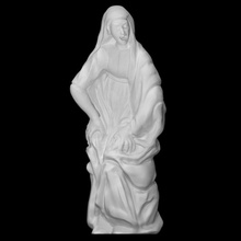 Mary Salom yas ölü İsa taramak şekil pişmiş toprak dramatik keder Compianto ağıt 3d print model - Mito3D