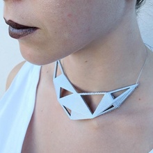 parametric pendant jewellery necklace jewelry 3d print model - Mito3D