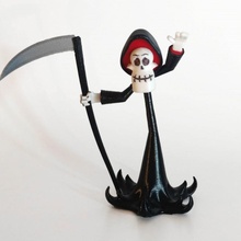 grim fan art cartoon halloween reaper 3d print model - Mito3D