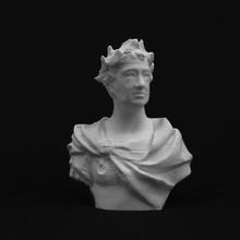 re giorgio busto national portrait gallery londra scansione scultura pietra marmo kinggeorgei 3d print model - Mito3D