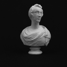 sir henry taylor national portrait gallery londra scansione busto scultura marmo sirhenrytaylor 3d print model - Mito3D
