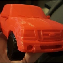 2011 ford ranger extended cab toys & games truck pickup 3d print model - Mito3D