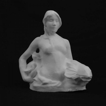 Meerjungfrau hyde park london scan 3d print model - Mito3D