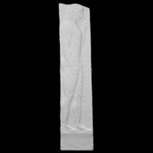 grave stele relief scan funerary 3d print model - Mito3D
