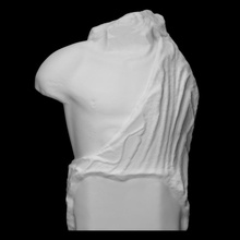 torso masculino estatua escanear hombre medio cuerpo 3d print model - Mito3D