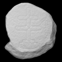 phiale holy water scan object relief 3d print model - Mito3D