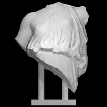 torso femmina statua scansione ilissos marmo pentelico panatenaico 3d print model - Mito3D