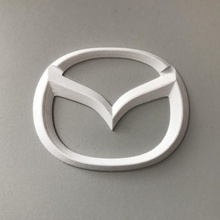 Mazda logotipo ventilador arte mazdalogocarbadgerx786mazdaspeedwingedm 3d print model - Mito3D