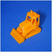 bulldozer brinquedos jogos 3d print model - Mito3D