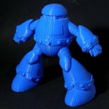 robot fan arte 3d print model - Mito3D