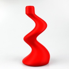 candle stand - wave design & garden 3d print model - Mito3D