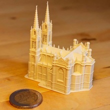 Denver catedral arquitetura gótico têmpora Igreja castelo basílica Colorado neogótico 3d print model - Mito3D