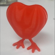 standing heart toys & games 3d print model - Mito3D