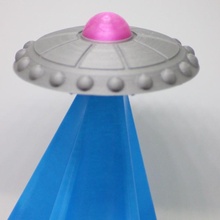 kaçırma 101 oyuncaklar oyunlar ufo Flyingsaucer alan51 Roswell 3d print model - Mito3D
