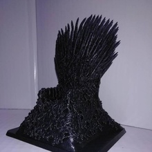 iron throne game thrones props & cosplay 3d print model - Mito3D