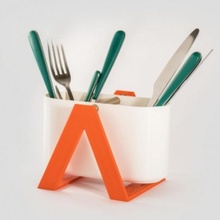 swing - cutlery drainer & garden kitchen cultery dishes 3d print model - Mito3D