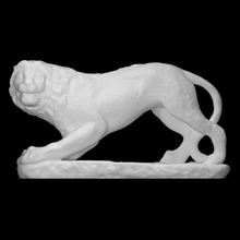 Lion funéraire monument analyse animal 3d print model - Mito3D