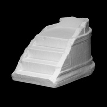 monolitico ambone single volo passi scansione architettura monumento 3d print model - Mito3D