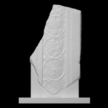 byzantine relief slab scan architecture fragment 3d print model - Mito3D