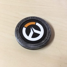 overwatch anniversary logo fan art badge 3d print model - Mito3D