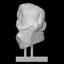 torso female statue scan woman halfbody 3d print model - Mito3D
