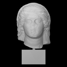 hembra cabeza escanear mujer medio cuerpo 3d print model - Mito3D