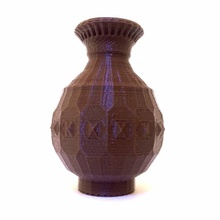 antique vase & garden 3d print model - Mito3D