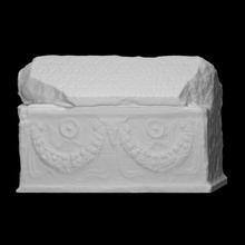 sarcophagus child scan relief funerary 3d print model - Mito3D