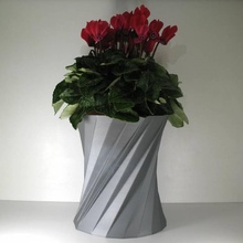vaso giardino arte interior design 3d print model - Mito3D
