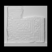 lastra decorato agitarsi animali scansione architettura sollievo 3d print model - Mito3D