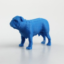 bulldog 3d model oyuncaklar oyunlar hayvan köpek 3d print model - Mito3D