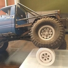 peça 19 borda rc rastejante carros brinquedo caminhão roda 4x4 Controle radio ossum cadeado peças 3d print model - Mito3D