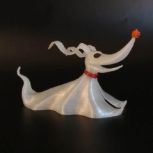 Albtraum Weihnachten Ventilator Kunst Hund Geist Halloween Kürbis Tim Burton 3d print model - Mito3D