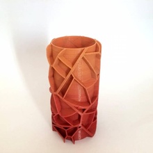 Voronoi vazo Bahçe 3d print model - Mito3D