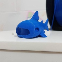 fofa baleia Tubarão brinquedos jogos brinquedo cuteshark 3d print model - Mito3D