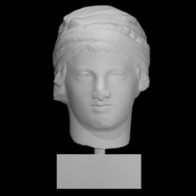 head youth scan halfbody 3d print model - Mito3D