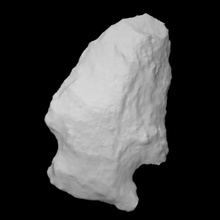 quartz point rituel cache analyse objet fragment 3d print model - Mito3D