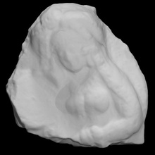 terracotta figurina frammento scansione oggetto 3d print model - Mito3D