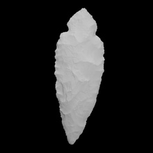 queue dinde projectile point analyse objet fragment 3d print model - Mito3D