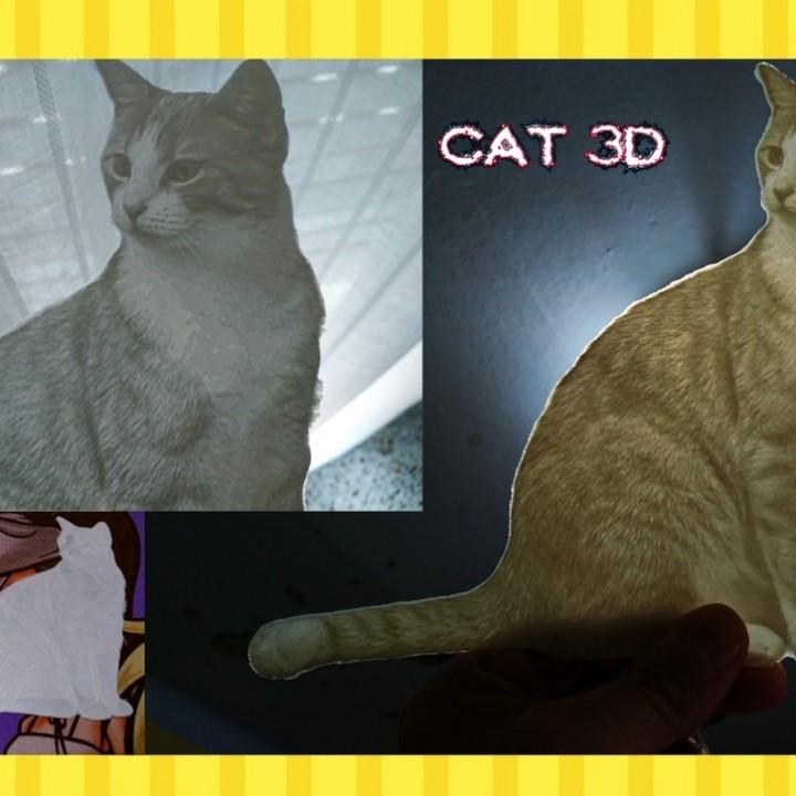 Lithophan Katze Ventilator Kunst Linderung Litofania lindern 3dlito gato 3D print model - Mito3D
