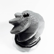 twirly Kaktus Vase Garten 3d print model - Mito3D