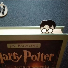 harry potier signet jardin mignonne fantaisie papeterie magie Harry Potter signets retour l'école drôle visage marcapaginas oficina papeleria scrapprinting ferraille impression 3d print model - Mito3D