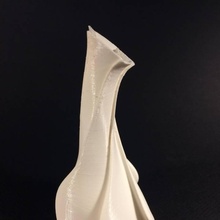 pretty neck vase & garden 3d print model - Mito3D
