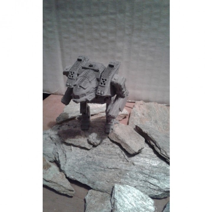 mech soutien jouets Jeux robot mechwarrior Battletech guerrier bataille technologie secondeur 3D print model - Mito3D