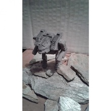 mech backer toys & games robot mechwarrior battletech warrior battle tech linebacker 3d print model - Mito3D